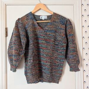 Multicolor Knit Sweater